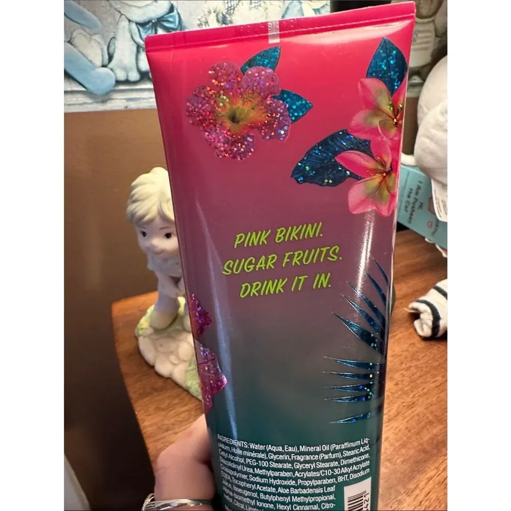 Victoria's Secret Electric Beach Fragrance Lotion - Bright Hot Pink Discontinued